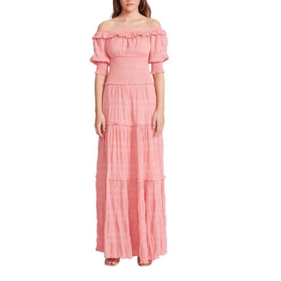 Off the Shoulder Maxi Dress - Picture 2 of 6